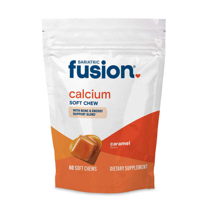 Caramel Bariatric Calcium Citrate Soft Chews 60 soft chews.